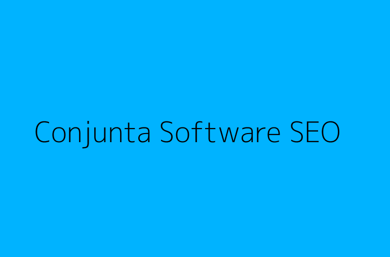 Conjunta Software SEO